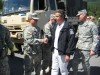 Governor and Adjutant General Greet Troops on Duty - Aug 30, 2011
