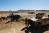 101st Cav Troops Man Desert Checkpoint