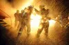 Fire Fighting Training At 106th Rescue Wing