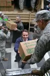 Governor and Speaker Help Guard Soldiers