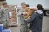 Guard Soldiers Distribute Aid
