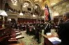 Guard Color Guard Takes Part in Balloting Ceremony