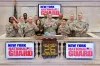 Guard Team Rings Stock Exchange Bell.