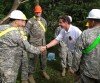 Governor Visits Guard Troops in Mohawk Valley