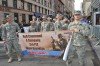 Recruiters March in Veterans Day Parade