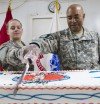 New Yorkers Celebrate Guard Birthday in Kuwait