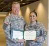 NCO recognized for service