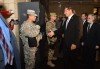 Gov. Cuomo greets Soldiers on duty in New York