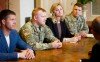 New York Soldiers meet Ukrainian students