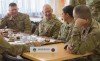 Command Sgt. Major meets with troops in Ukraine