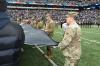 NY Soldiers Salute Service at Jets game 