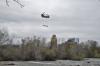 NY Army Aviators move pontoon from Niagara River