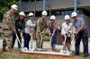 Groundbreaking for new HQ entrance 