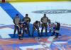 Airmen recognized by NY Islanders hocky team