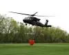 Army Guard aircrews practice aerial firefighting 