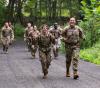 NY Guard Troops participate in Danish Ruck March 