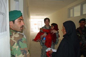 New York National Guard and British Soldiers Aid Afghans