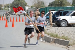 9-11 Commemorative Run Held at Camp Blackhorse, Afghanistan
