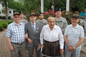 Orion Veteran Receives Purple Heart for WWII Combat