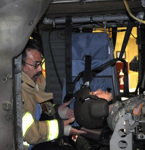 Local aviators and fire fighters team up to train for emergencies