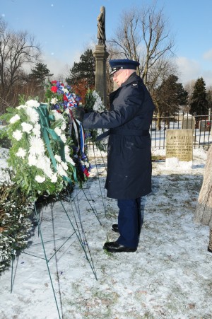 107th Airlift Wing Honors Millard Fillmore During Annual Ceremony at Presidents Grave Wednesday, Jan. 7