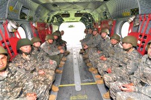Airlifting New Aviation Soldiers