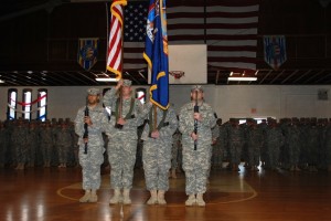 222nd Military Police Company-- The Triple Deuce-- Heads out for Qatar Deployment