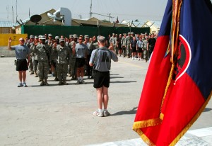 Camp Phoenix Celebrates July 4th With Re-enlistment Ceremony