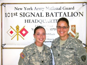 Mother/Daughter Team Deploying to Afghanistan with New York Army National Guard Signal Battalion 
