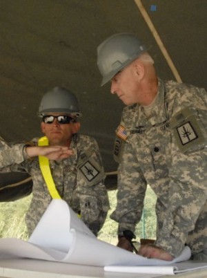 New York Army National Guard Soldiers Lay Foundations in Germany 