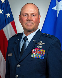 Major General Michael  Bank, New York Air National Guard Commander