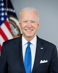  Joe  Biden, President of the United States of America