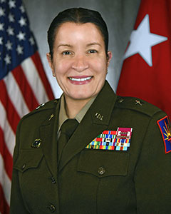 New York National Guard Director of Joint Staff, Brigadier General Isabel Smith