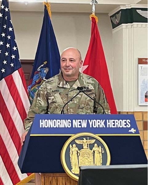 Major General Michel Natali, Commander, Assistant Adjutant General, Army, New York Army National Guard