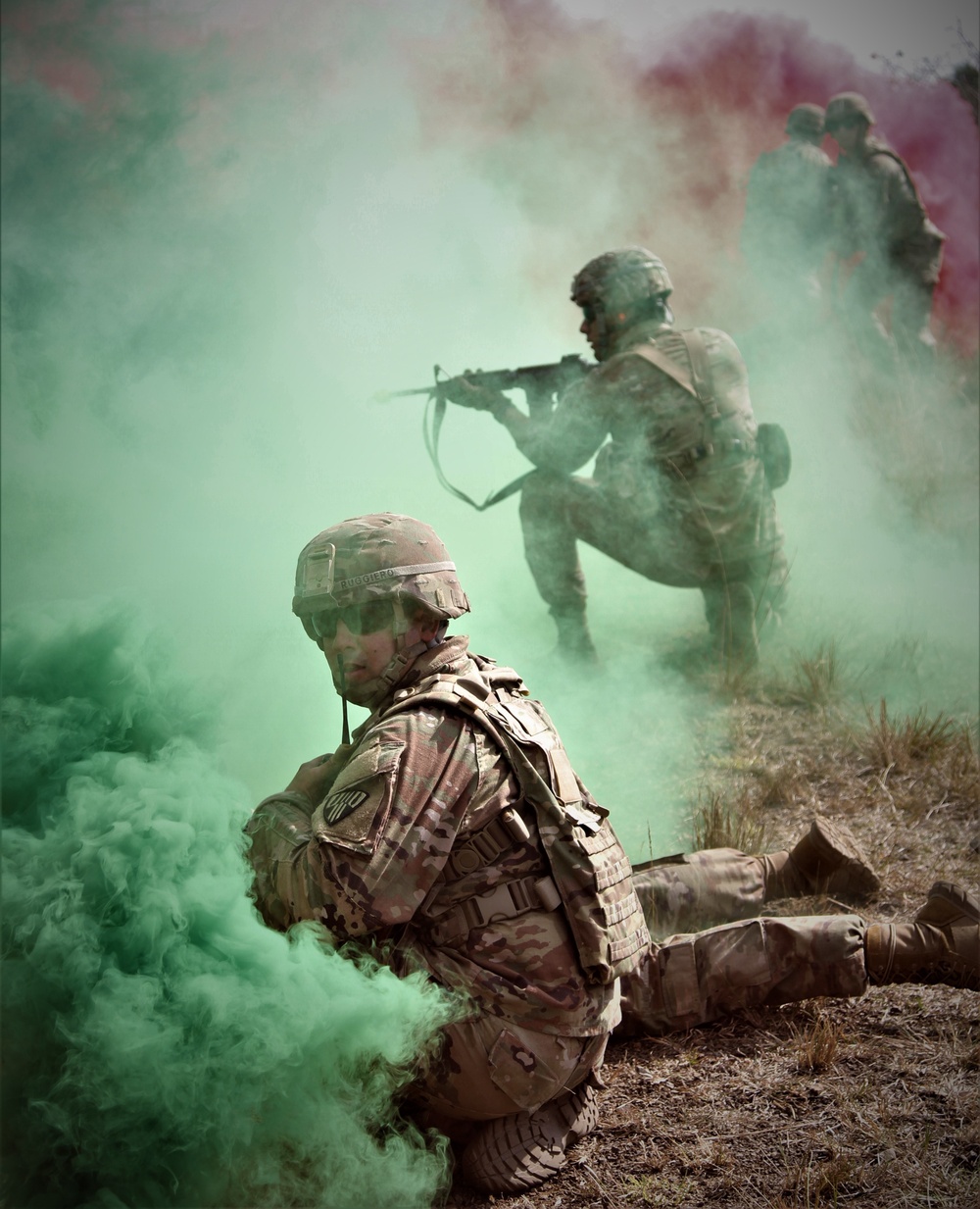 
                New York Army National Guard 1st Lt. Anthony Ruggerio from the 107th Military Police Company participated in a react to ambush exercise with the South Africa National Defense Force near Kwambonambi- Mfolozane on July 22, 2022. The U.S. Soldiers are in South Africa as part of Shared Accord, a biannual training event to enhance operational skills and partnership between the United States and South Africa. This year's exercise will include field training and medical readiness exercises. Participants will be stationed at dental, health care, and veterinary clinics with a group of Soldiers from the New York Army National Guard, directly working with senior officers from the South Africa National Defense Force in planning all the exercises and events that will occur in two weeks.            