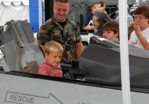 Young Boy Dreams of Being a Pilot