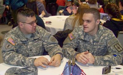 More Than 800 People Bid Farewell to New York National Guard Soldiers