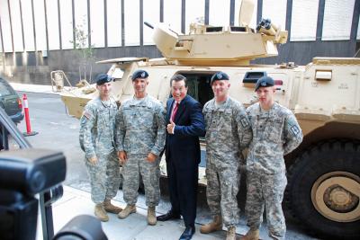 New York National Guard Soldiers featured on &lsquo;Colbert Report&rsquo;
