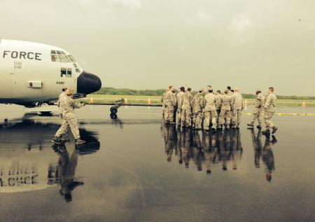 109th AW joins community to pull LC-130