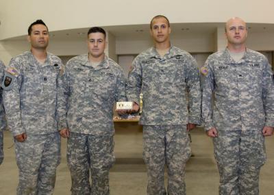  69th Infantry Team breaks 107th Airlift Wing winning streak at annual shooting match. 