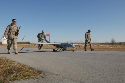 New York Army National Guard Soldiers Fly High, See All Via Unmanned Aircraft