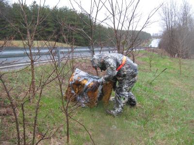 Clean And Green Team Picks Up Along Griffiss Road 