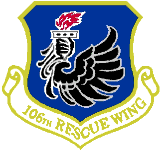 106th Rescue Wing unit insignia