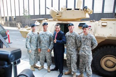 New York National Guard Soldiers featured on ‘Colbert Report’