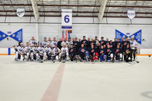 Former Pros and Air Force Amateurs Face off in Hockey Fundraiser 