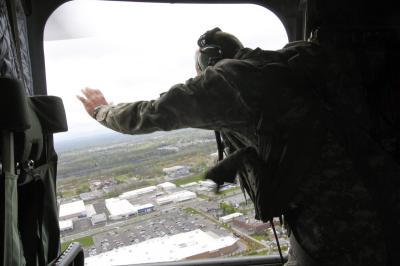 Aviator caps career with final flight in CH-47
