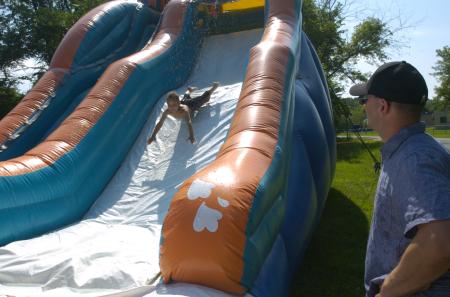 42nd Infantry Division Soldiers have fun in the sun during family day