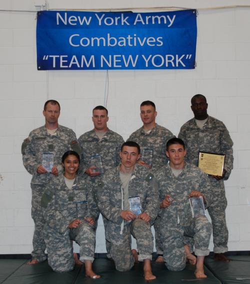 Army Guard Soldiers Battle for Combatives Title 
