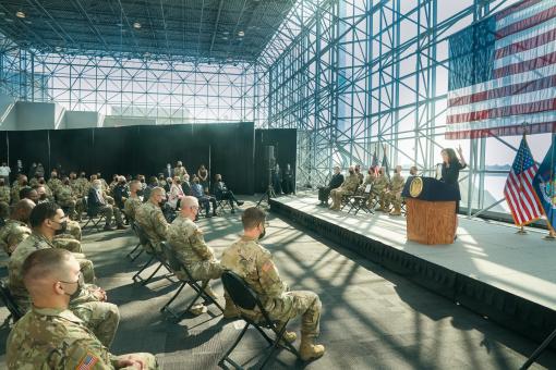 Governor praises National Guard 